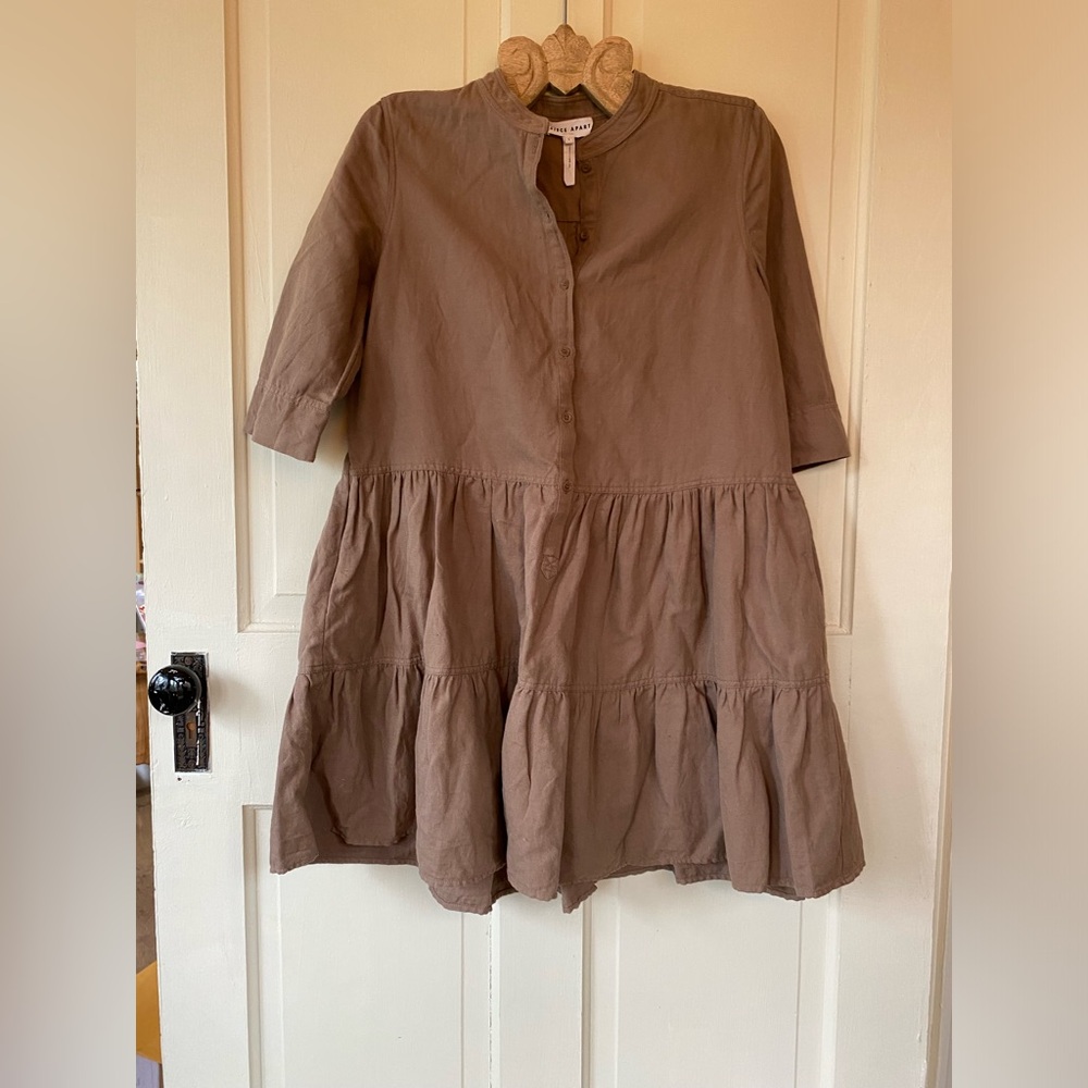 Apiece Apart Tiered mini dress